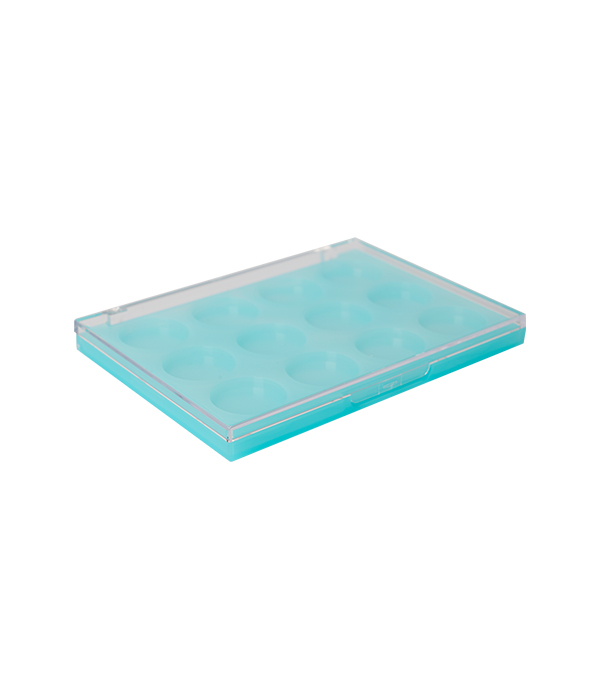 HN3476-Custom einfarbige leere Puderdose